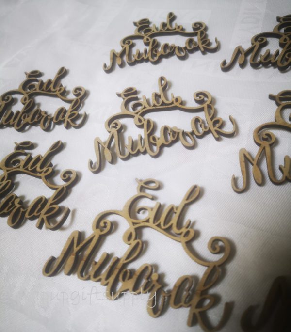 eid mubarak lettering