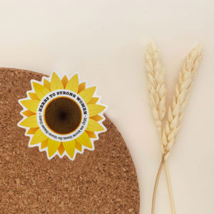 Sunflower-Sticker