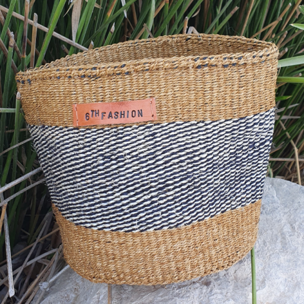 Handmade African Basket - 8 Inches