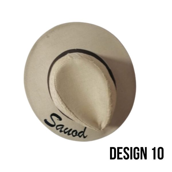Personalised Beach Hat | Design 10