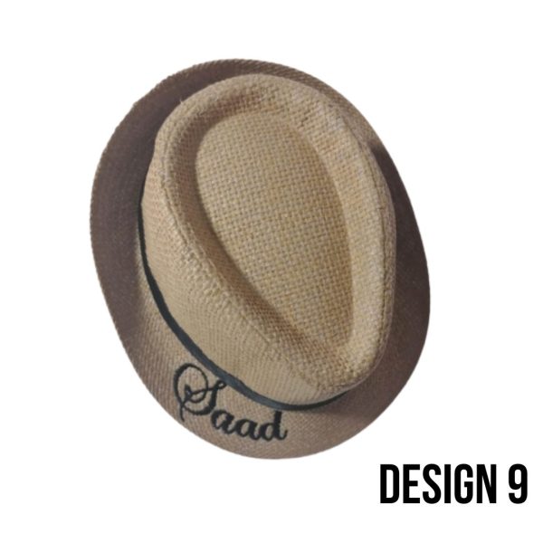 Personalised Beach Hat | Design 9