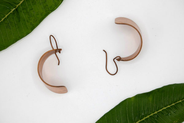 Copper Earrings - Dew