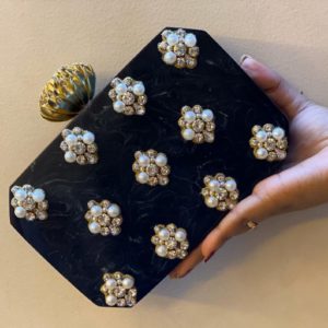 Handcrafted Resin Clutch