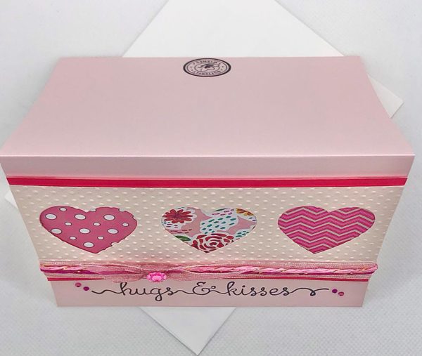 Handmade Hugs and Kisses Card