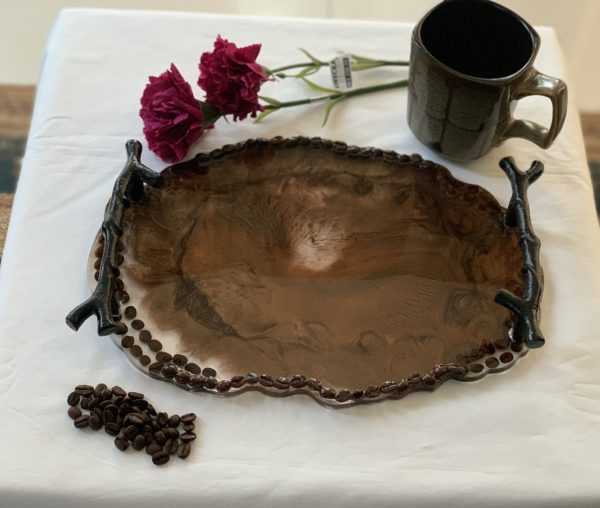Coffee themed Resin Tray