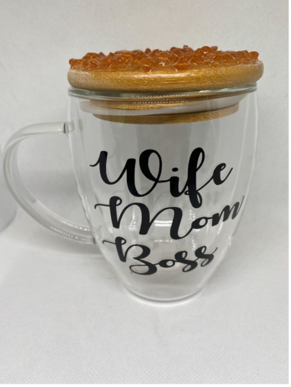 Wife Mom Boss, Customised Word Mug
