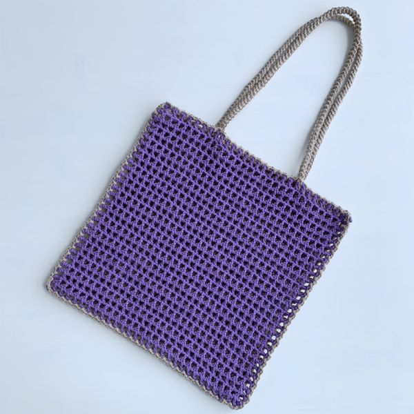 Tow-Sided Crochet Tote bag