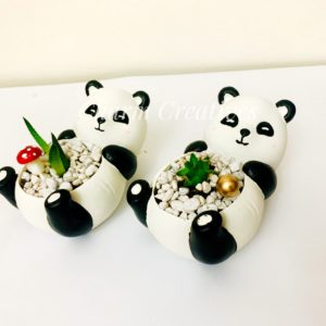 Panda Desktop Succulent Pot