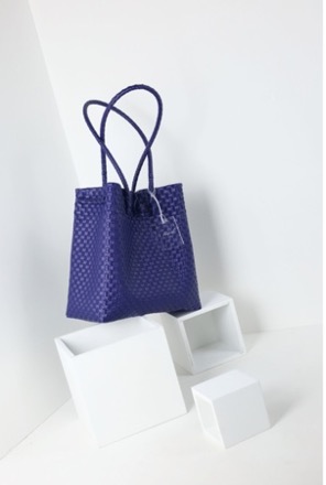Rajoet - Kana Maxi Bag - Blueberry | Recycled, Handmade and Eco Friendly Bag