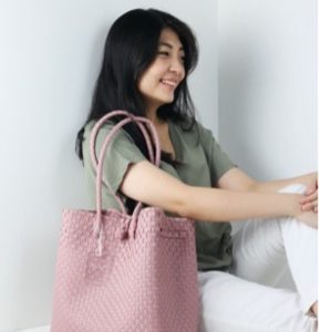 Rajoet - Kana Maxi Bag - Dusty Pink | Recycled, Handmade and Eco Friendly Bag