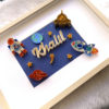 Space Themed Name board | Customized Paper Quilling | Kids Name Decor Art Frame