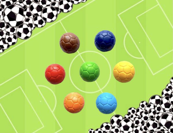 Football/Soccer Ball Crazyons | Handcrafted, Non-Toxic Crayons