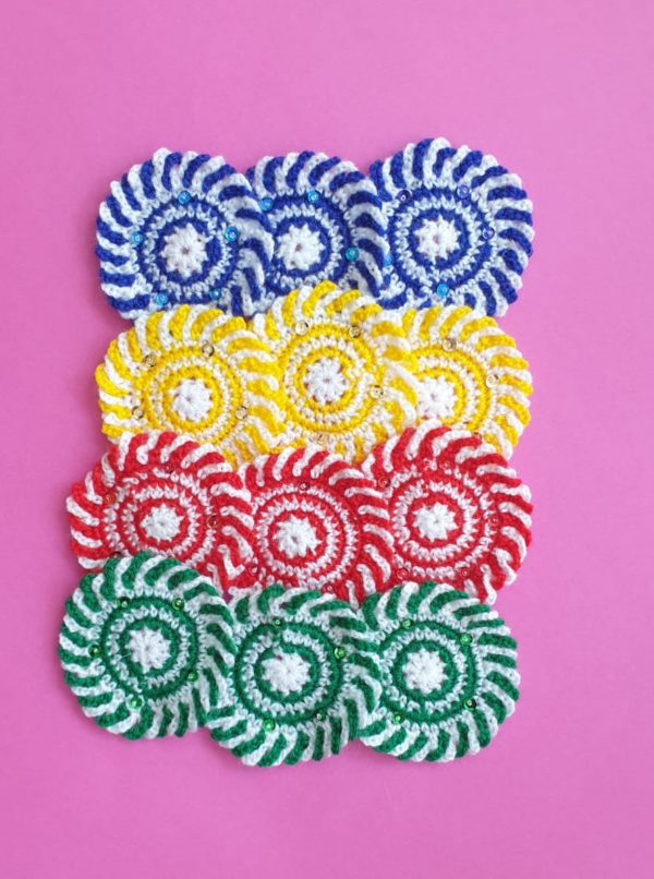 Mint Candy Coasters | Handmade Coasters