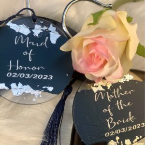 Customised Acrylic Wedding Tags