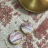 Circle | Fashionable Earrings | Handmade Polymer Clay