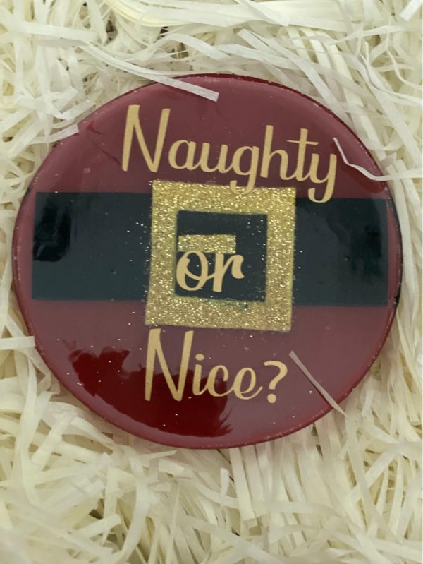 Naughty or Nice Coaster