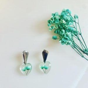 Unique flower earrings