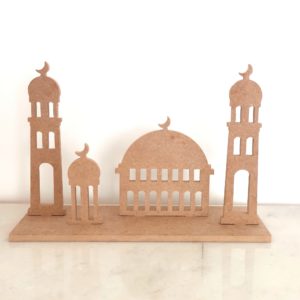 Mini Wooden Mosque/Masjid | Islamic Decor | Ramadan/Eid Decor | Hajj Gift