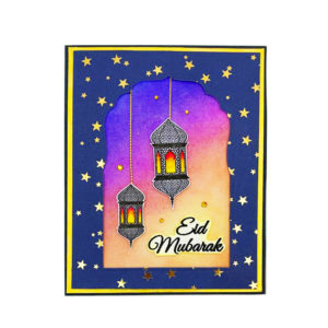 EID Mubarak Greeting Card Handmade