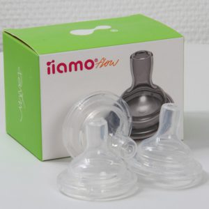 iiamo Flow Baby Bottle Nipples - 3 teat per Pack