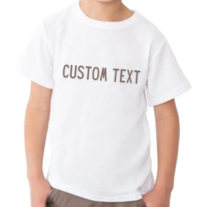 Children Custom Text Shirt