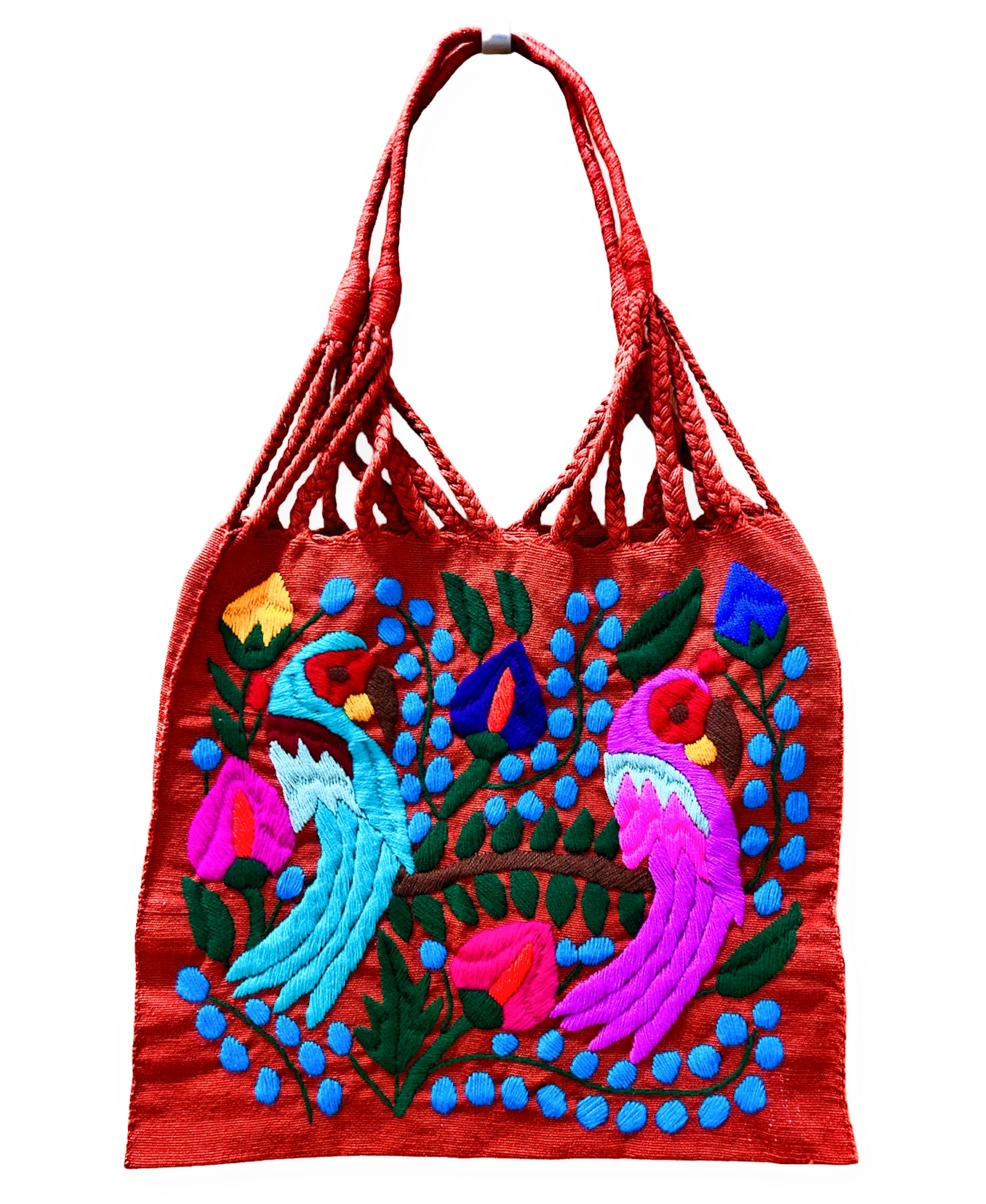 Mexican handmade embroidered tote bag/MEXSIKA by Linda Andrade