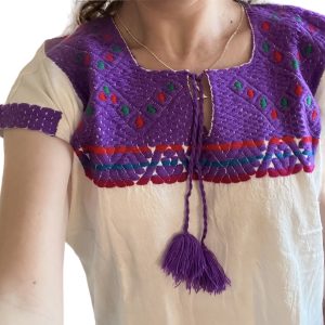 Embroidered Mexican blouse