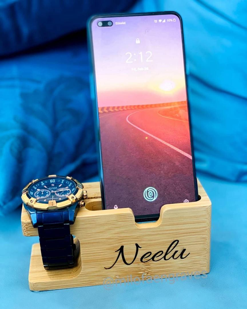 engraved-phone-and-watch-stand-milofa-engraves-505146