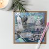 'A Place to Dream' - An exclusive artist-designed greeting card from the Deserted Village collection, ready to carry your heartfelt messages. - Christmas, Eid and other special occasions.