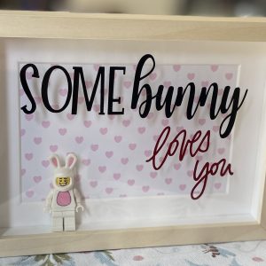 Some bunny loves you frame