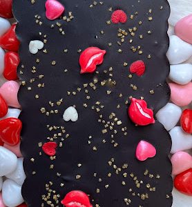 Valentines chocolate bar