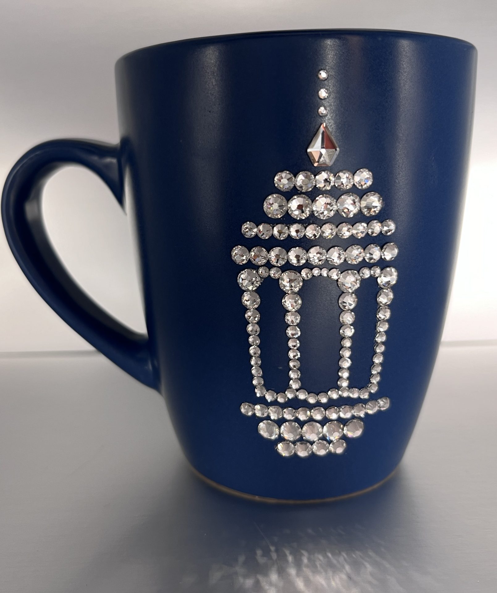 Lantern Coffee Mug with LUX crystals